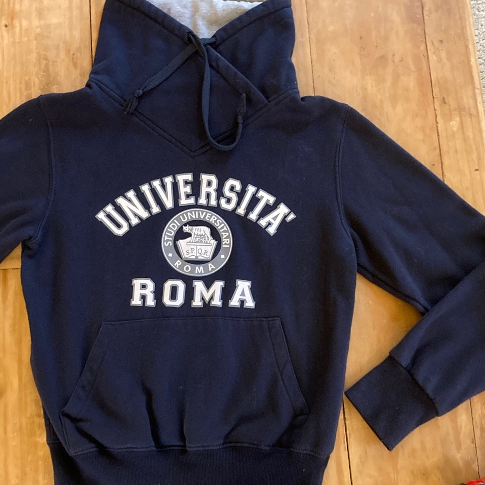 Authentic Universita’ Roma Dark Blue sweatshirt